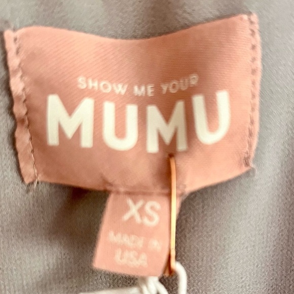 Show Me Your Mumu Gray Dress Jess Size XS - Picture 10 of 11